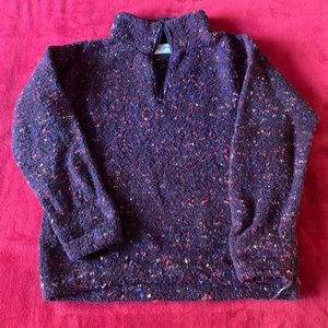 Chunky half zip up knit from Sweater Venture